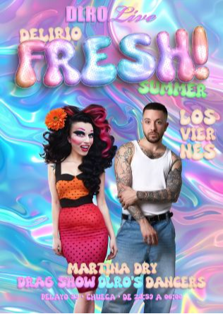DELIRIO FRESH! SUMMER - 28 AGOSTO 2026