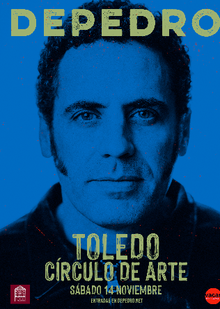 DEPEDRO en TOLEDO - Presentación nuevo disco - 14 NOV