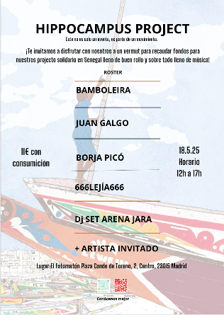 HIPPOCAMPUS MUSIC: festival solidario en Madrid