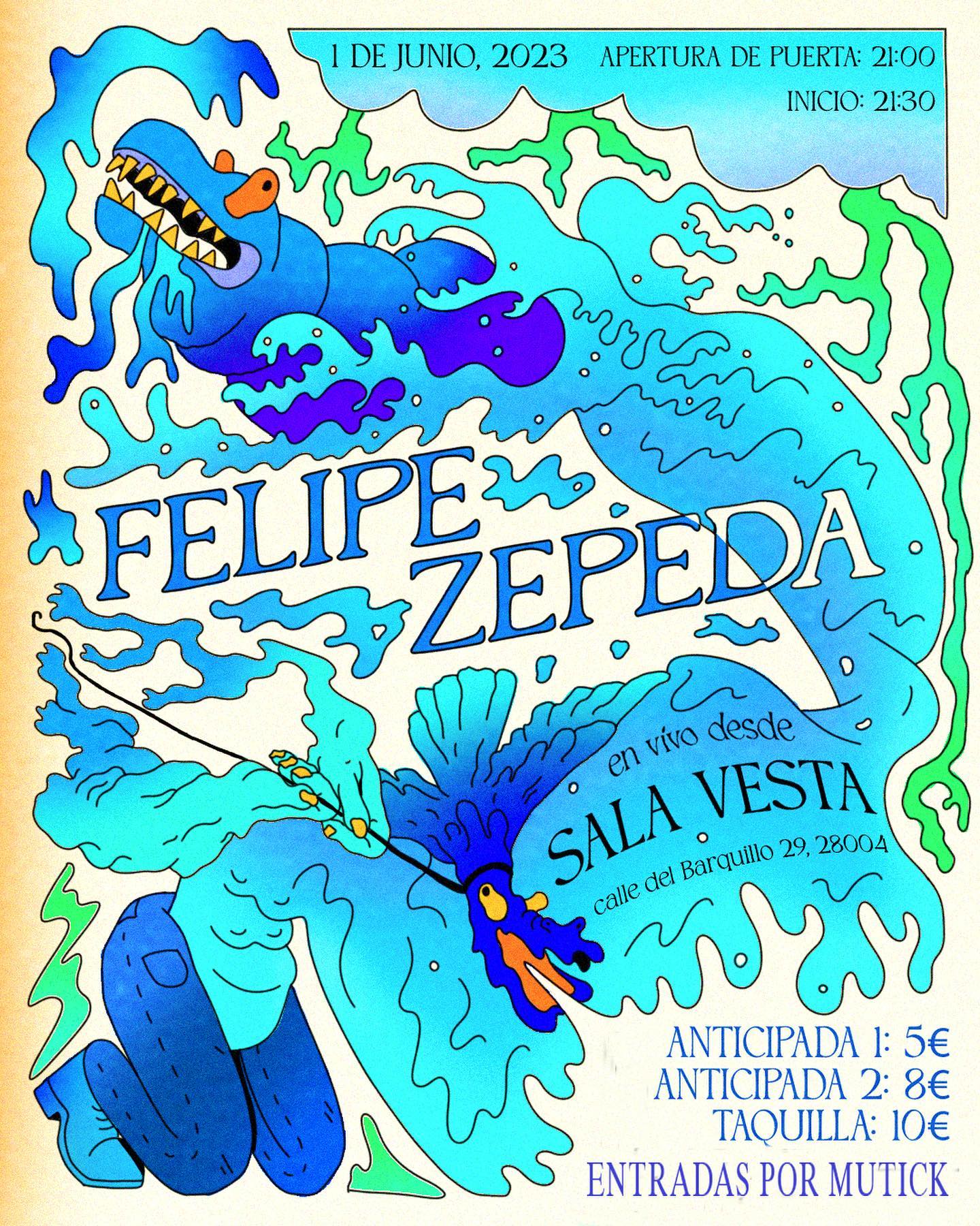Felipe Zepeda en Madrid - Mutick