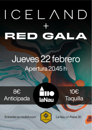 Iceland + Red Gala en Barcelona