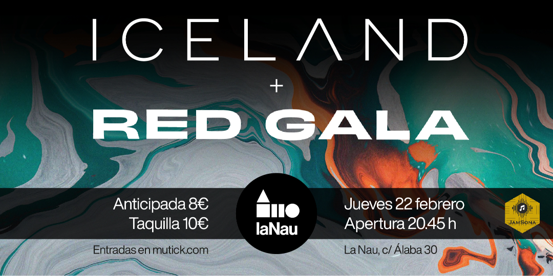 Iceland + Red Gala en Barcelona