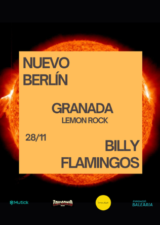 BILLY FLAMINGOS Y NUEVO BERLÍN en Granada