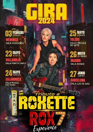 ROX7 - Tributo a Roxette en Salamanca