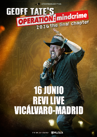 GEOFF TATE en Madrid