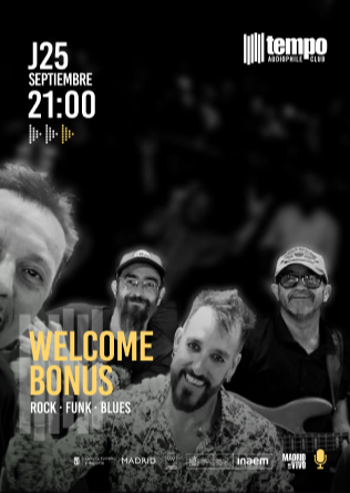 WELCOME BONUS - Tempo club - Madrid
