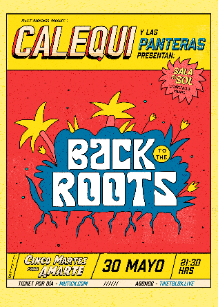 CALEQUI Y LAS PANTERAS presentan: BACK TO THE ROOTS en Madrid