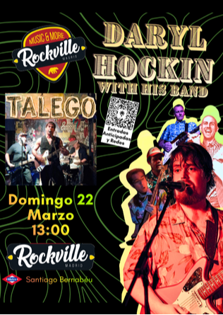 Sesión Vermú - Daryl Hockin with his band + TALEGO en Madrid