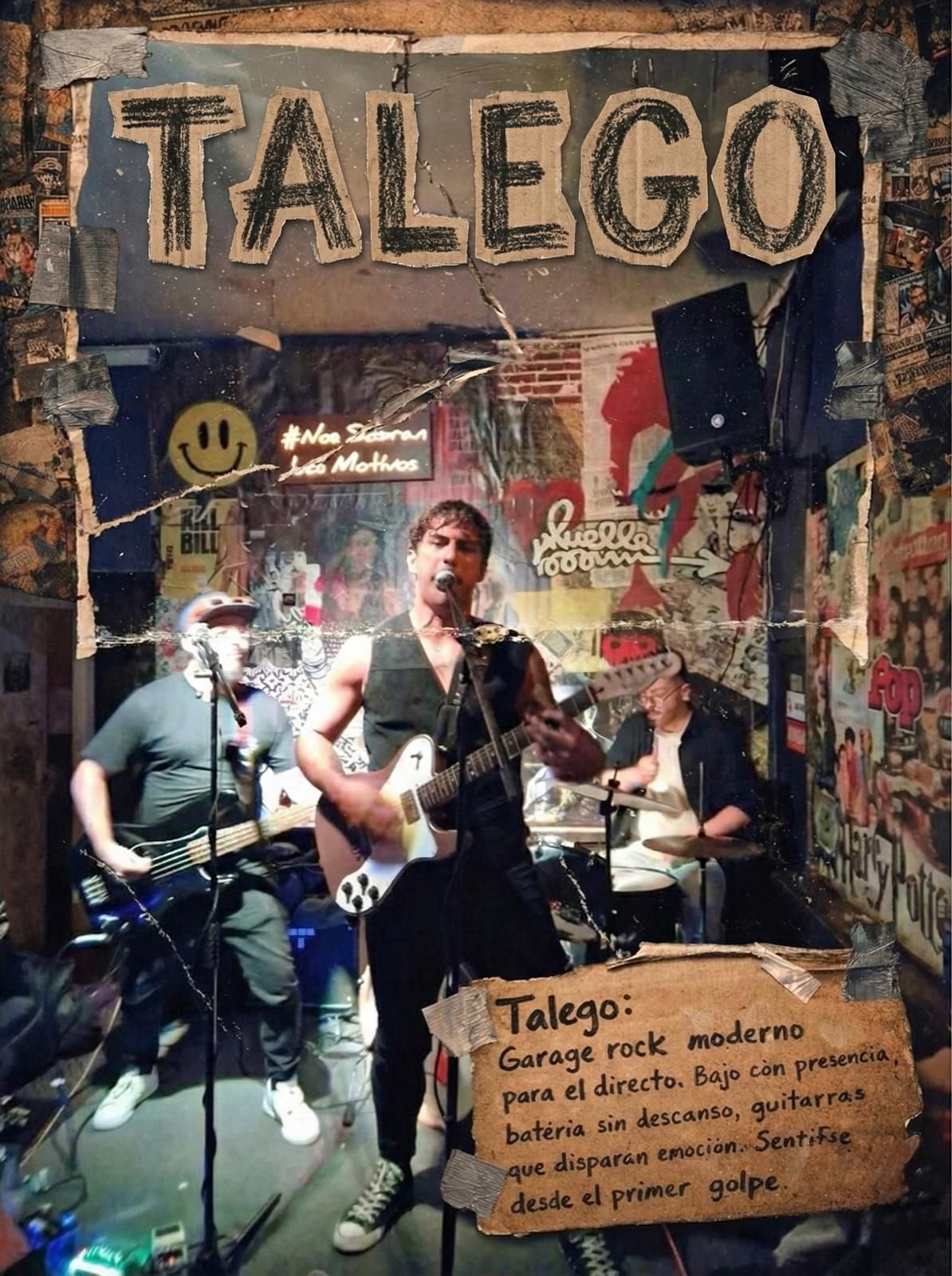 Sesi&oacute;n Verm&uacute; - Daryl Hockin with his band + TALEGO en Madrid - Mutick