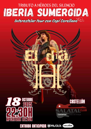 IBERIA SUMERGIDA - Tributo a Héroes del Silencio en Castellón