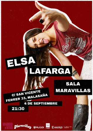 Elsa Lafarga en Madrid