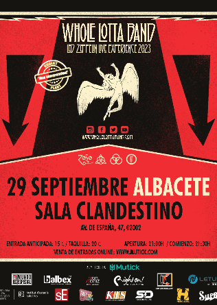Whole lotta band - Led Zeppelin Live Experience en Albacete 