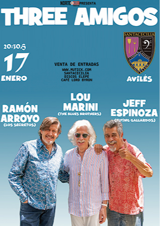 THREE AMIGOS en Avilés - últimas entradas!