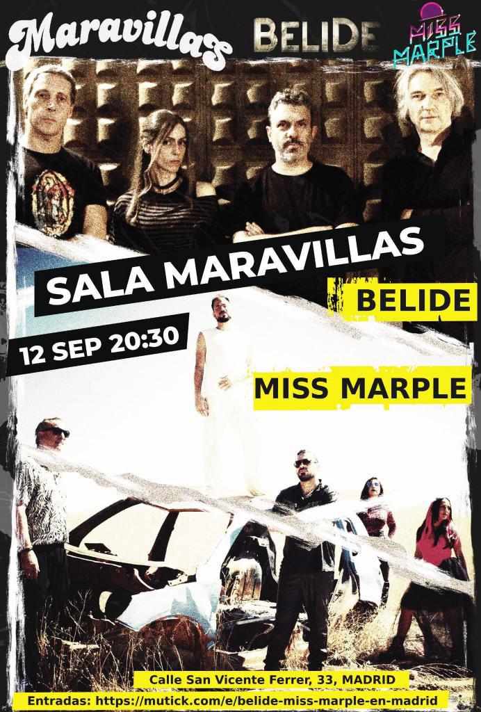 Miss Marple + Belide en Madrid - Mutick
