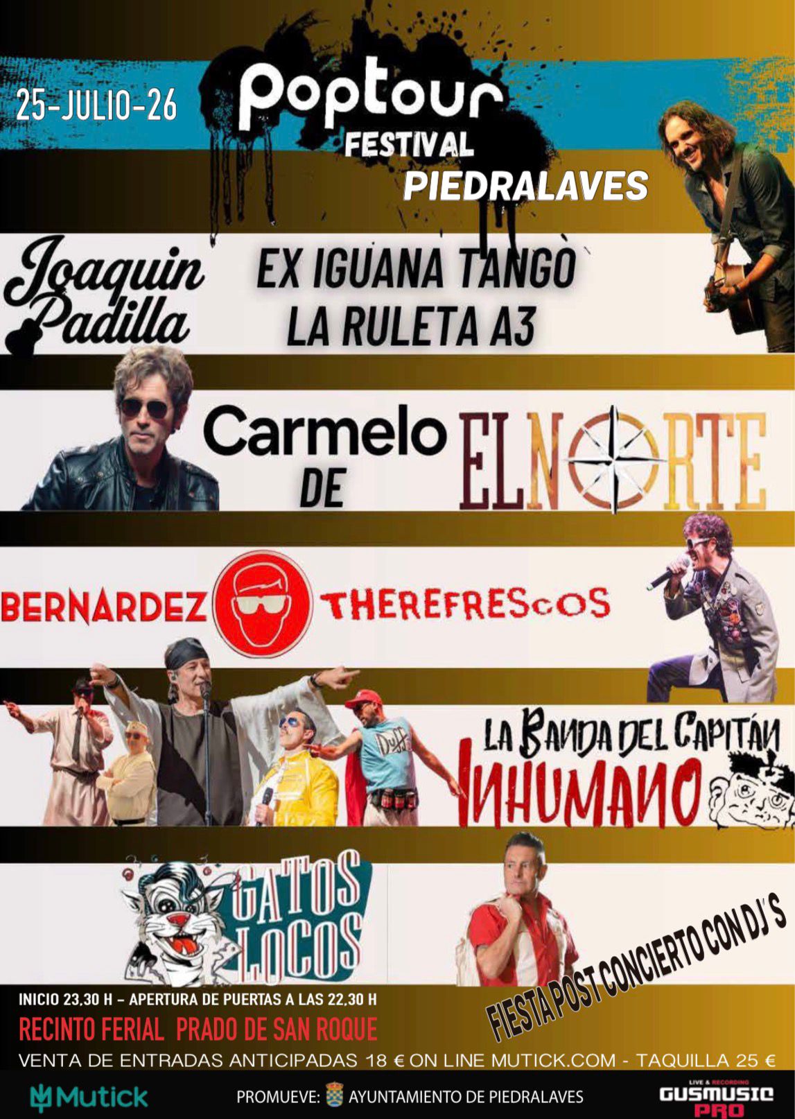 ORIGEN FESTIVAL en Piedralaves - POP TOUR - Mutick