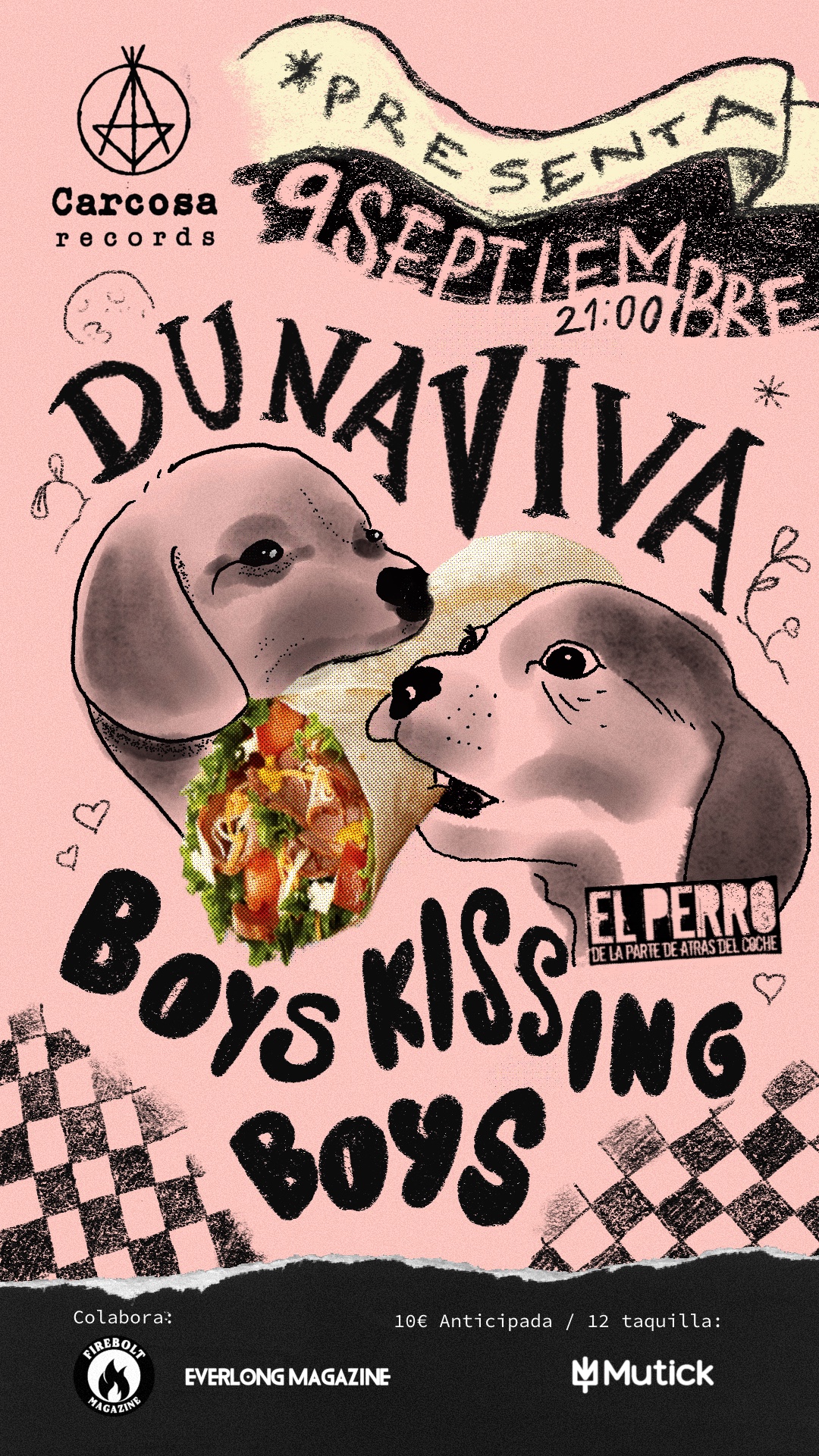 Dunaviva + Boys Kissing Boys en Madrid - Mutick
