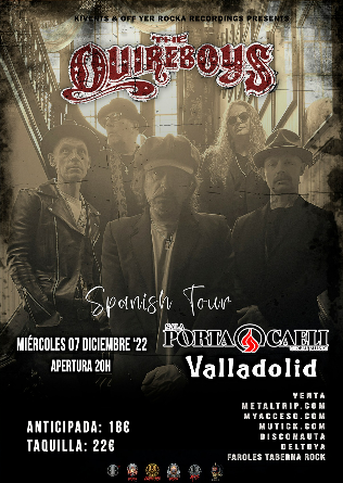 The QUIREBOYS + Polisong en Valladolid