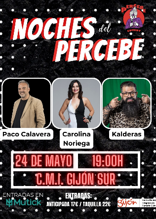 Noches del Percebe Comedy en CMI Gijón Sur 