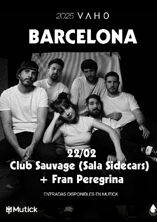 VAHO + Fran Peregrina en Barcelona - BLACK FRIDAY