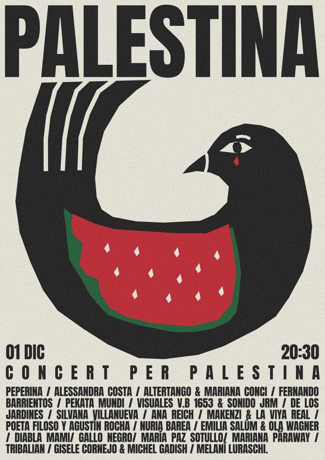 Concert Per PALESTINA - Barcelona - Mutick