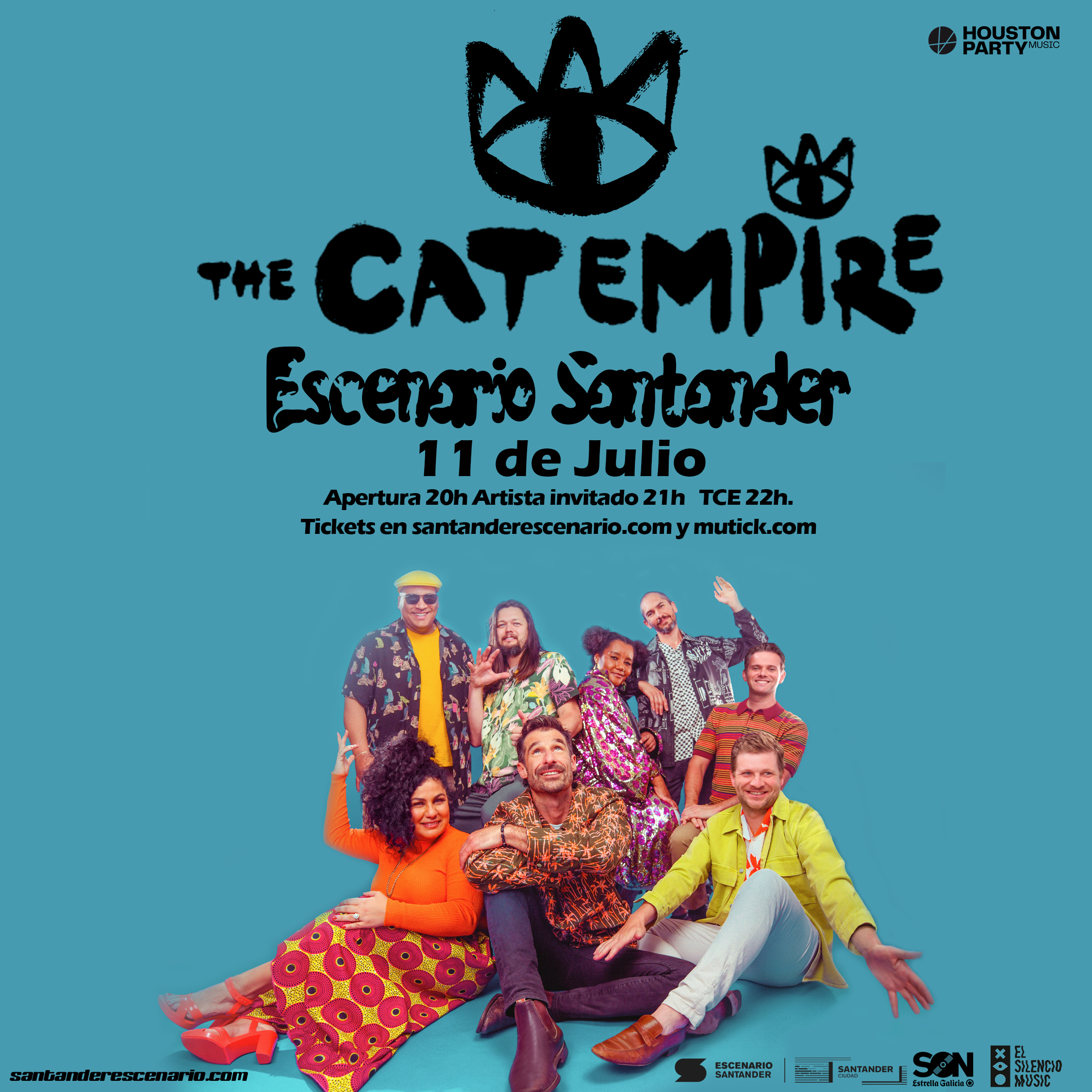 CAT EMPIRE en Escenario Santander - Cantabria - Mutick