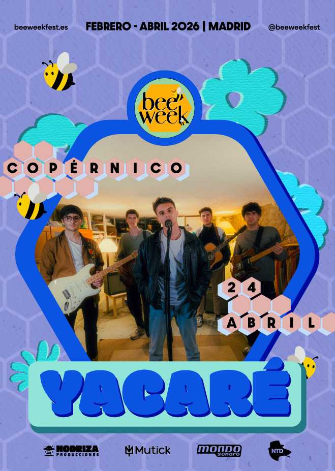 Bee Week presenta YACARÉ en Madrid - Mutick