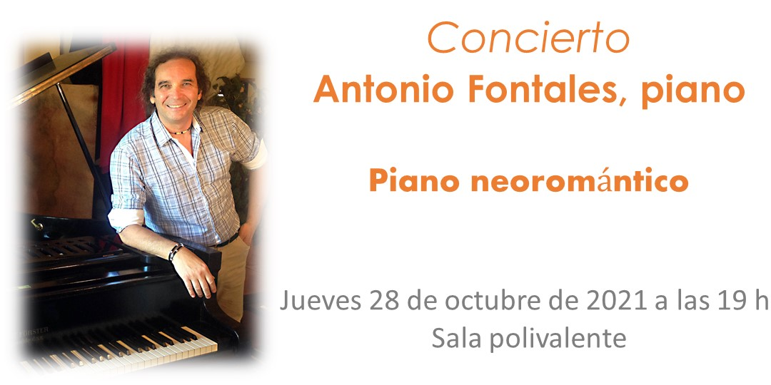 Concierto de piano Antonio Fontales 