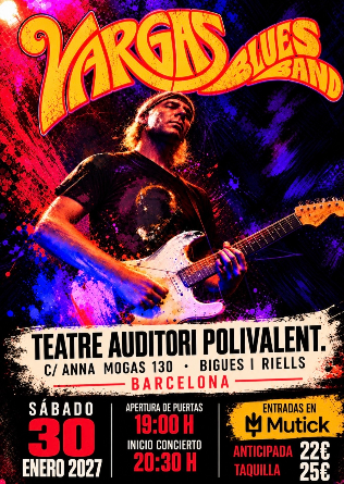 VARGAS BLUES BAND en Barcelona