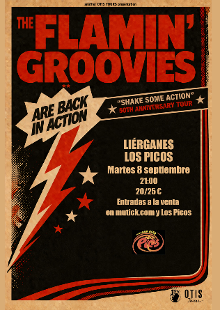 THE FLAMIN' GROOVIES (USA) en Liérganes - Cantabria