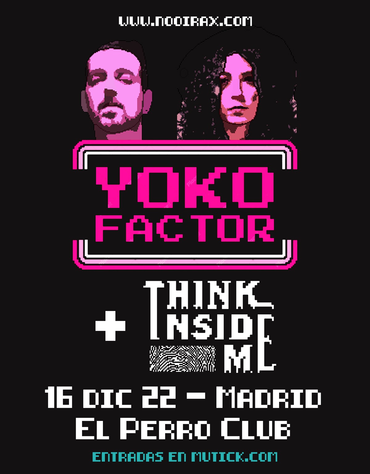 YOKO FACTOR + Think Inside Me en Madrid  - Mutick