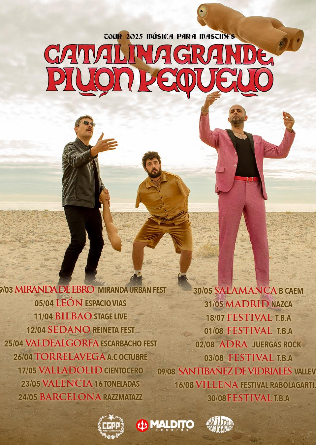 CATALINA GRANDE PIÑON PEQUEÑO + Reimond y Garfunkel en Torrelavega