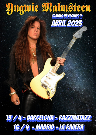 YNGWIE MALMSTEEN en Madrid