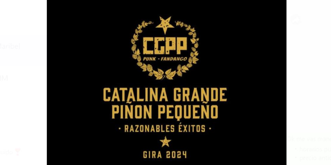 CATALINA GRANDE PIÑON PEQUEÑO en Madrid - 12 abril