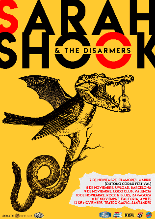 V Rootsound Fest: SARAH SHOOK & THE DISARMERS (USA) en Barcelona