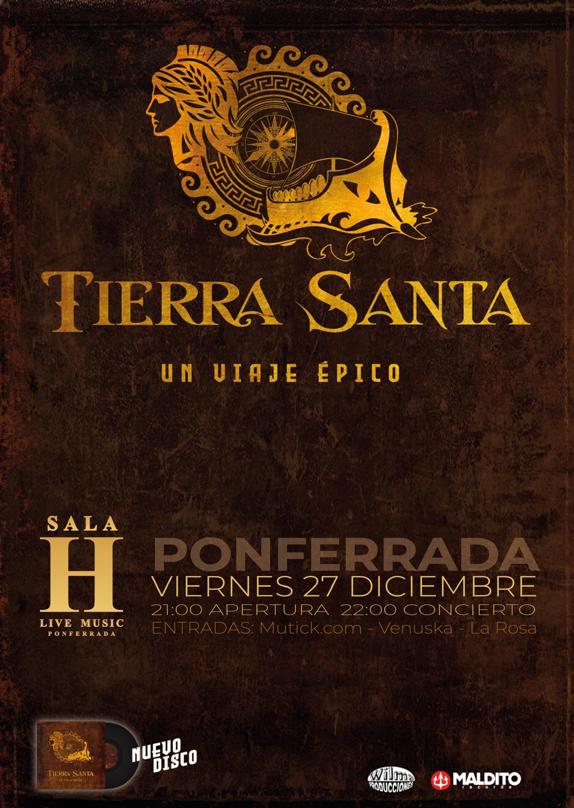 TIERRA SANTA en Ponferrada - BLACK FRIDAY - Mutick