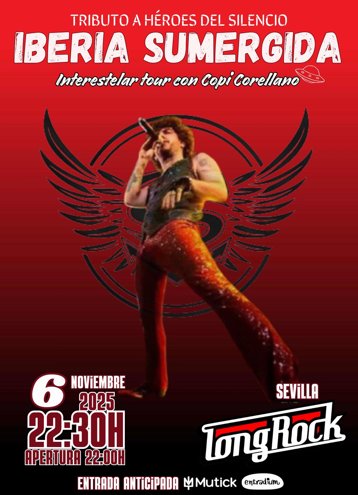 IBERIA SUMERGIDA - Tributo a Héroes del Silencio en Sevilla - Mutick