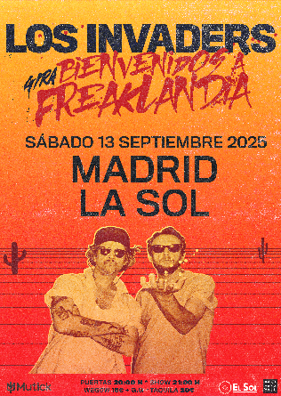 LOS INVADERS en Madrid