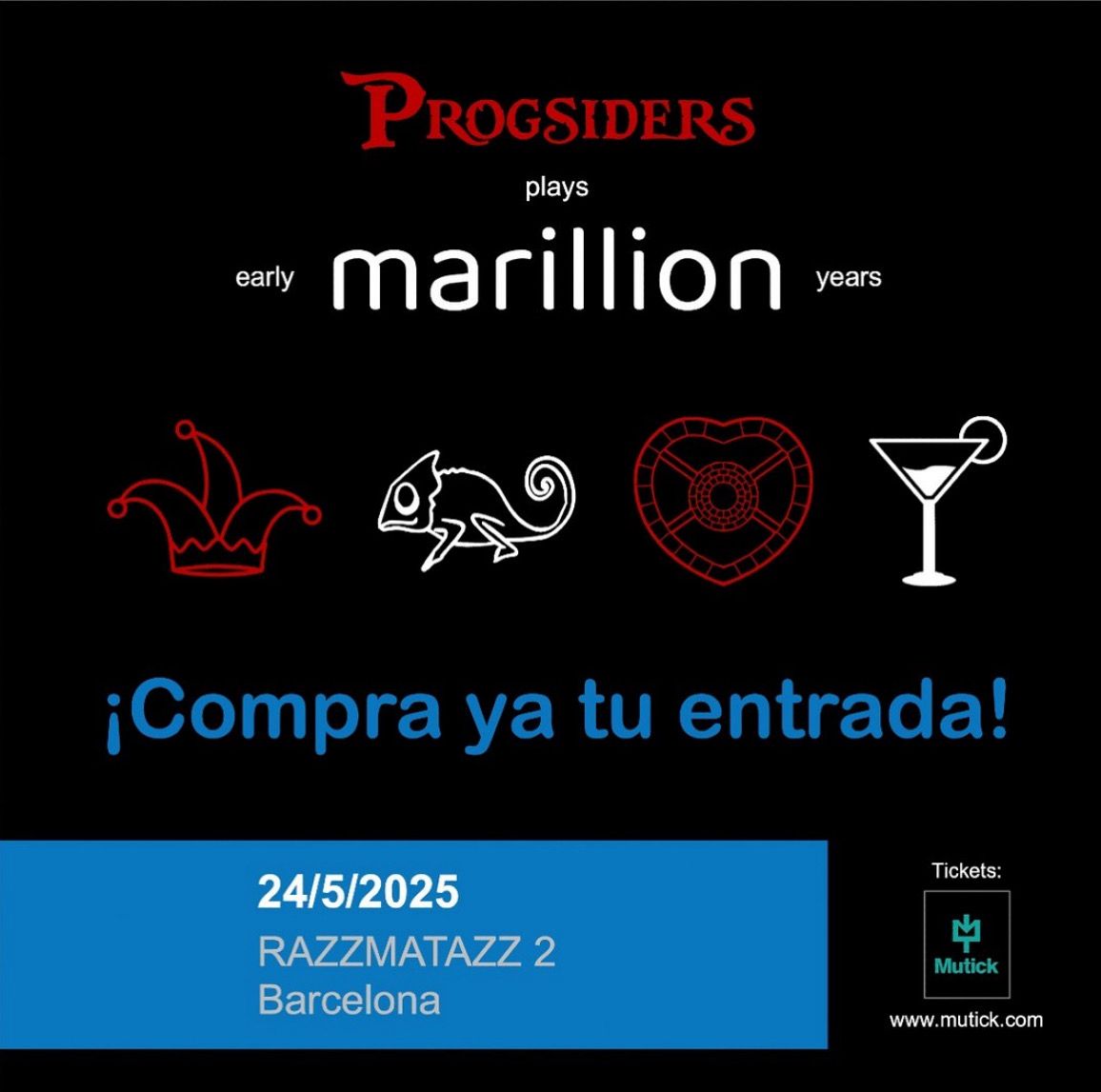 PROGSIDERS plays Marillion en Barcelona - Mutick