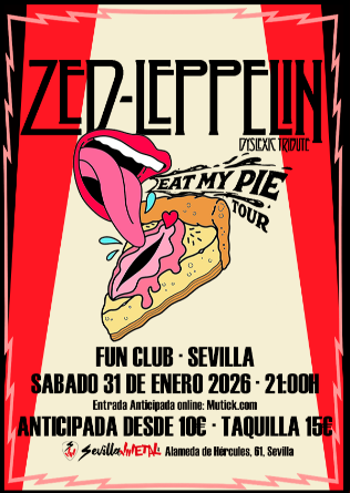 Zed Leppelin Dyslexic Tribute en Sevilla