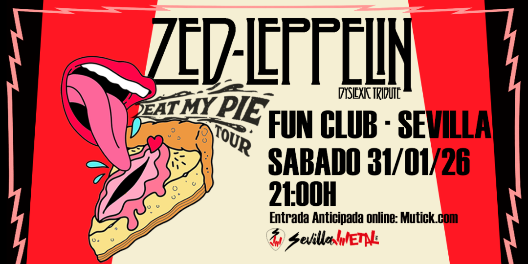 Zed Leppelin Dyslexic Tribute en Sevilla