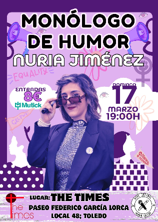 Nuria Jiménez - Monologo de Humor en Toledo