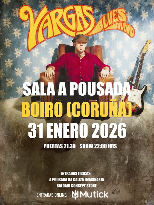 VARGAS BLUES BAND en Boiro  - Mutick