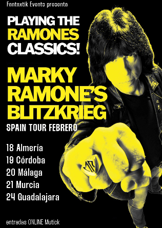 MARKY RAMONE (USA) en Córdoba