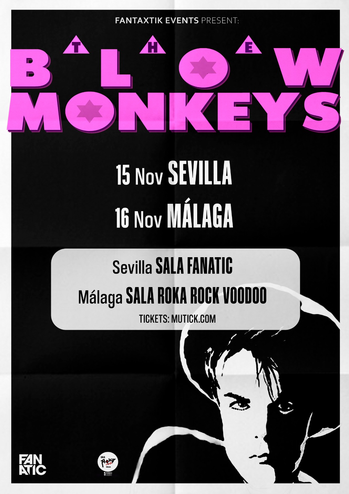 The BLOW MONKEYS (UK) en Sevilla - Mutick
