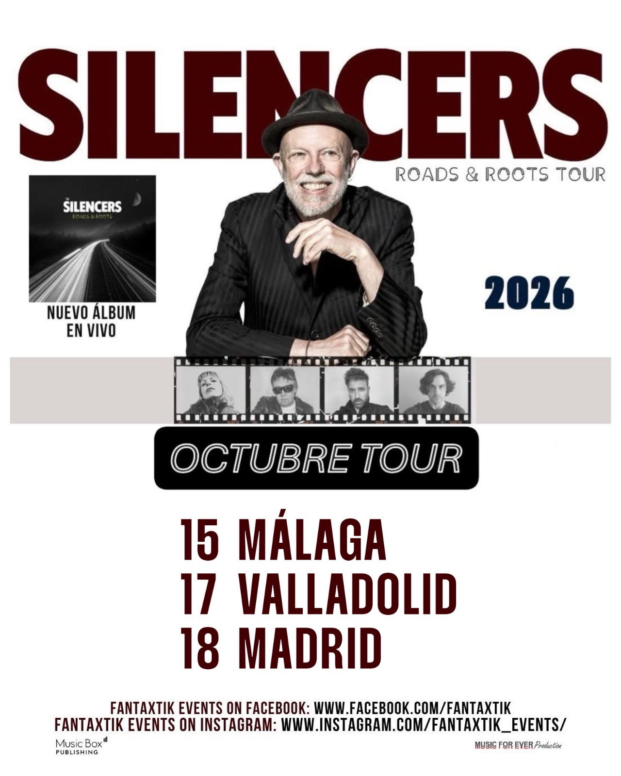 The SILENCERS (UK) en Málaga - Mutick