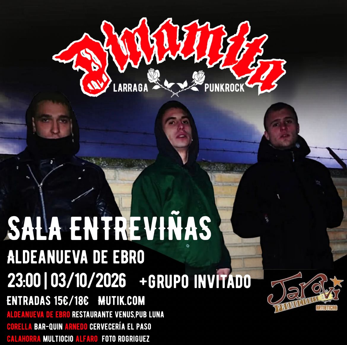 DINAMITA en Aldeanueva de Ebro + Grupo Invitado - Mutick