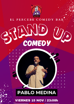 Noche de Comedia con Pablo Medina en Gijón 