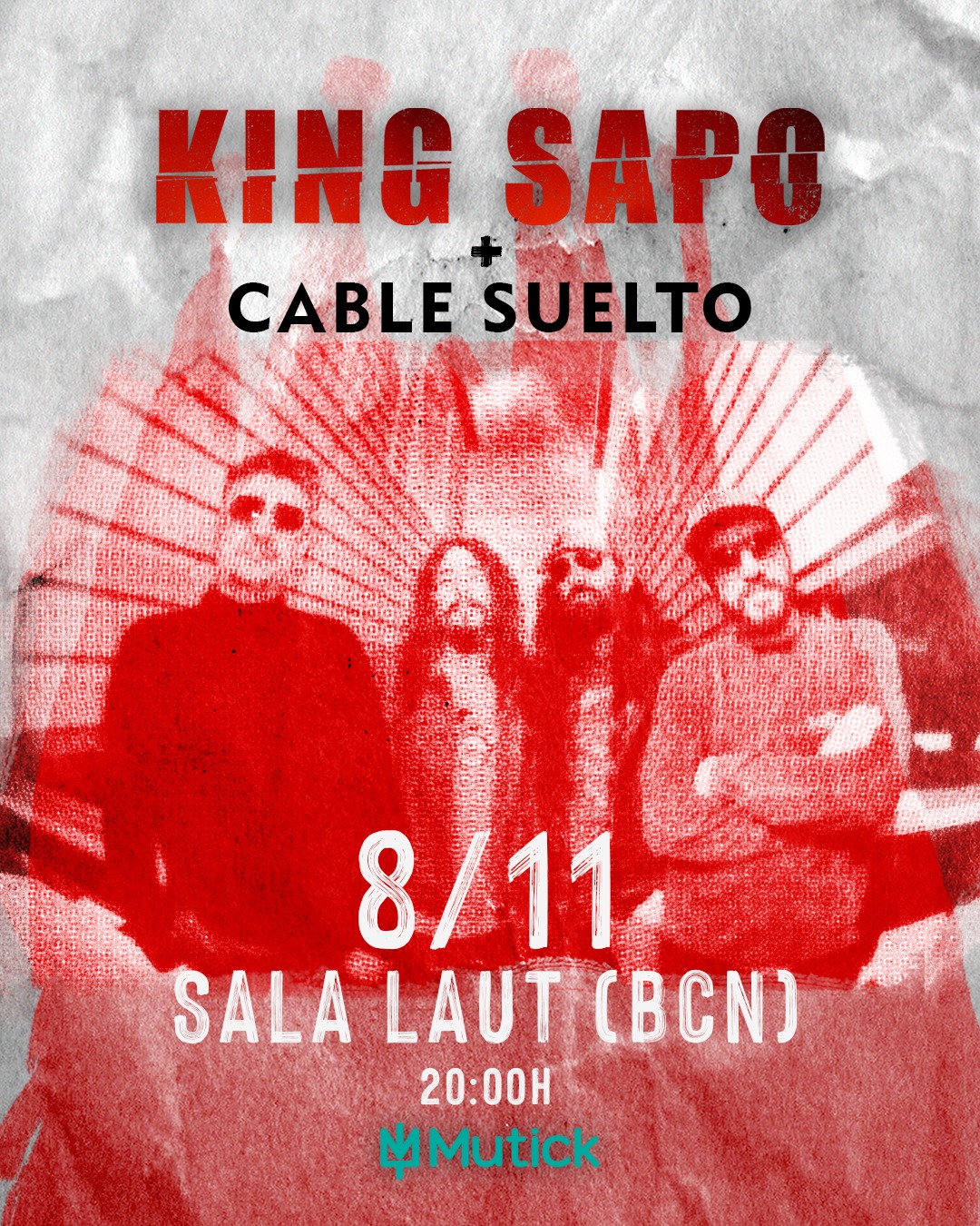 KING SAPO + Cable Suelto en Barcelona - Mutick