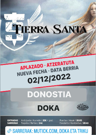 TIERRA SANTA en Donosti - San Sebastian