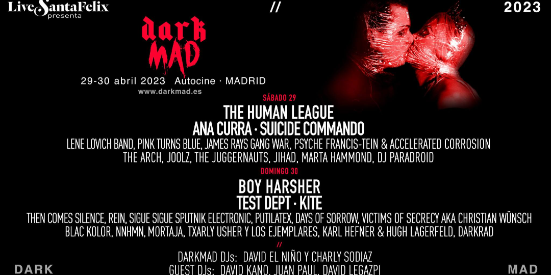 Entradas DarkMAD - Madrid Abril 2023